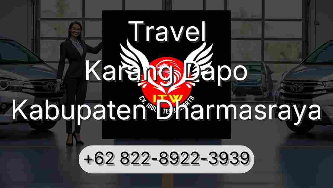 Travel Karang Dapo Kabupaten Dharmasraya