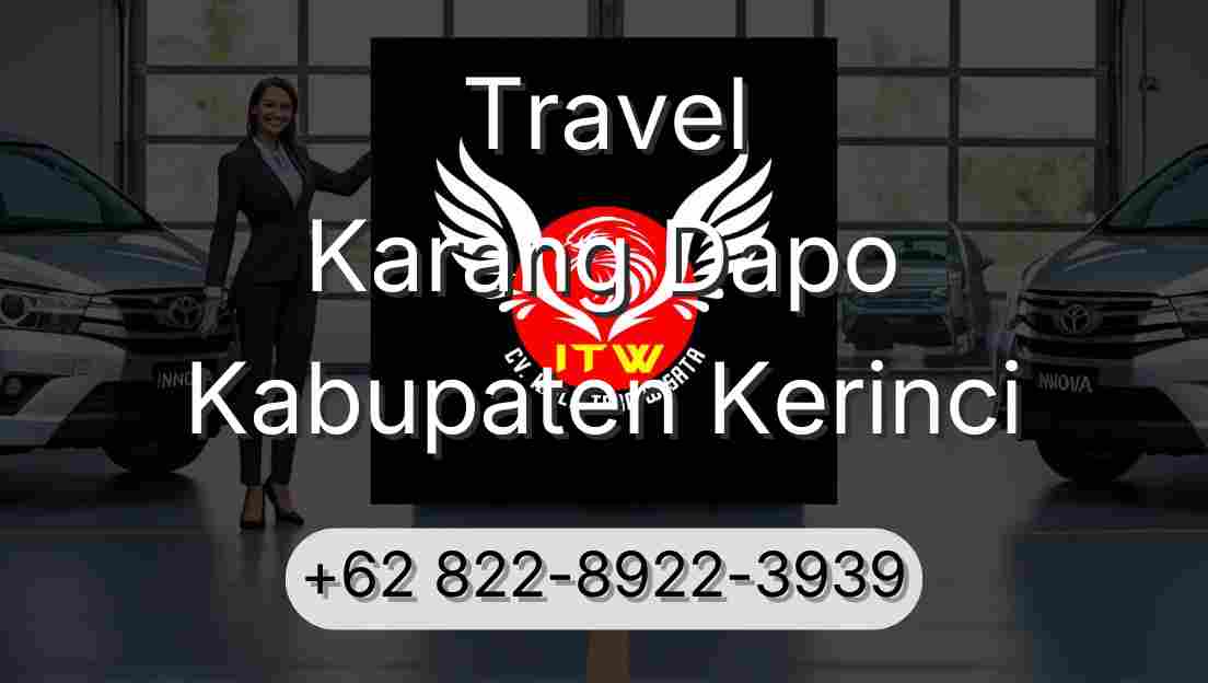 Travel Karang Dapo Kabupaten Kerinci
