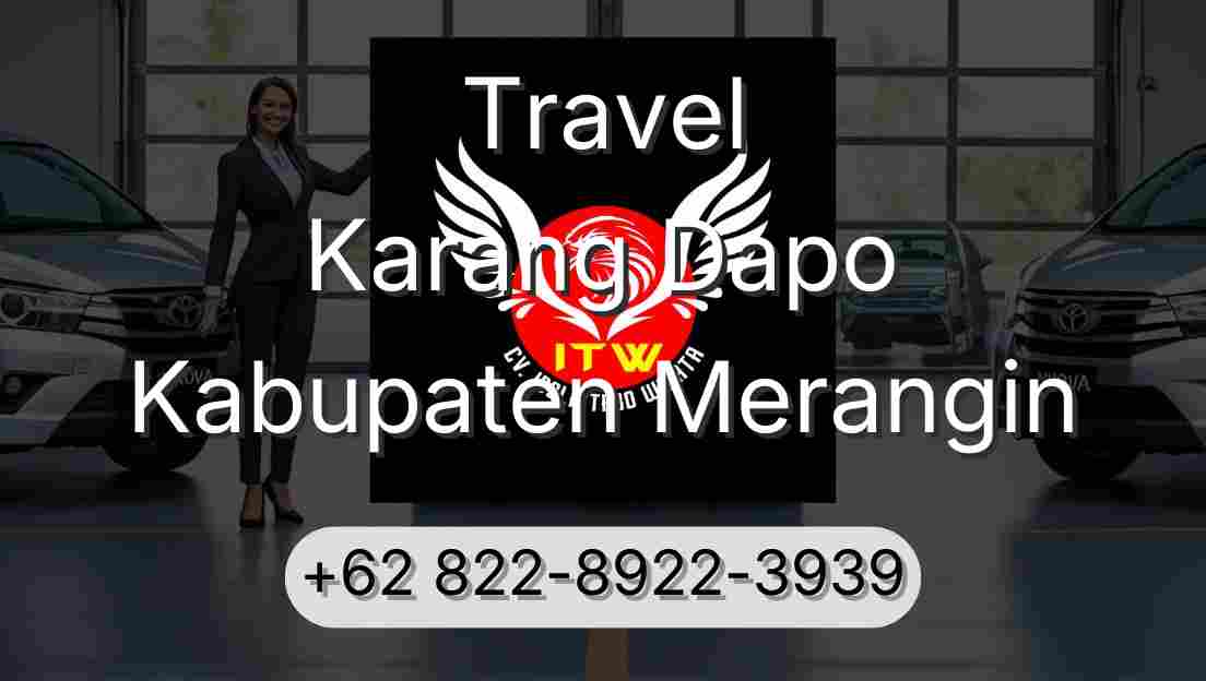 Travel Karang Dapo Kabupaten Merangin