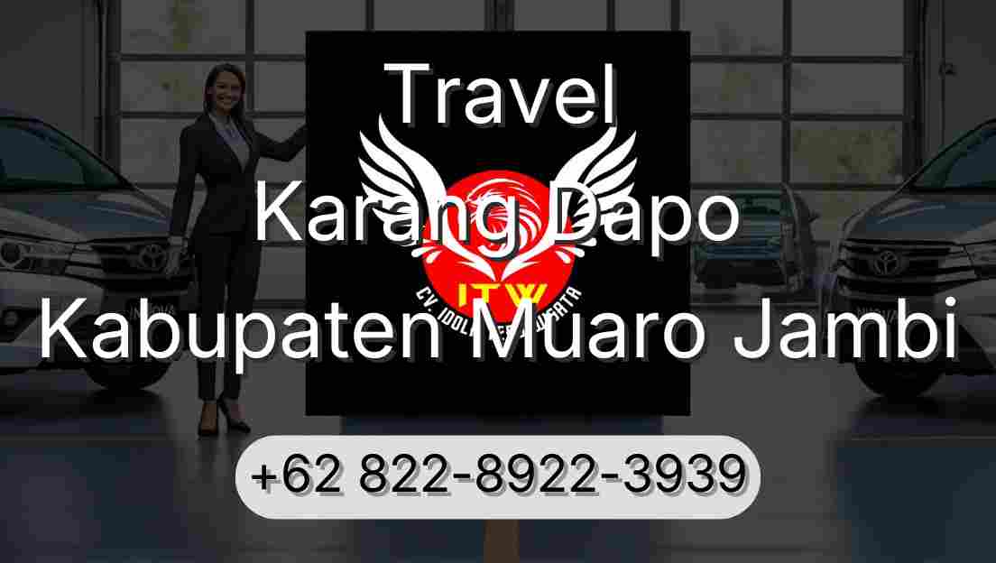 Travel Karang Dapo Kabupaten Muaro Jambi