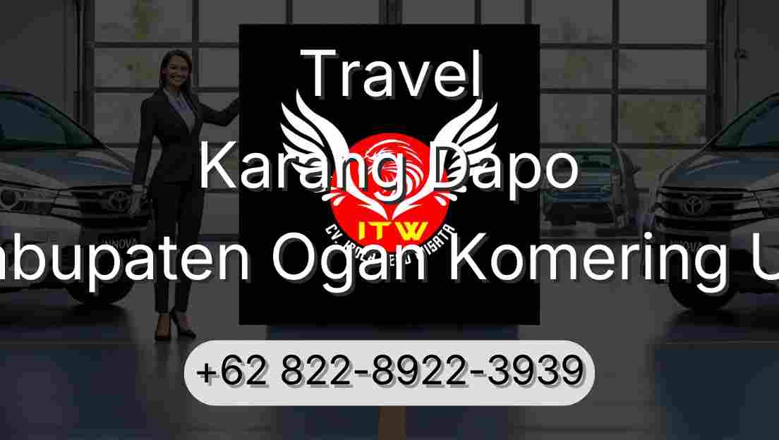 Travel Karang Dapo Kabupaten Ogan Komering Ulu