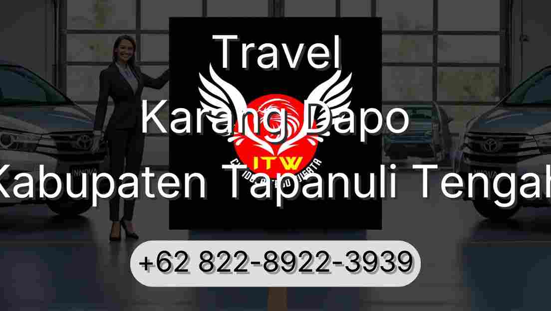 Travel Karang Dapo Kabupaten Tapanuli Tengah