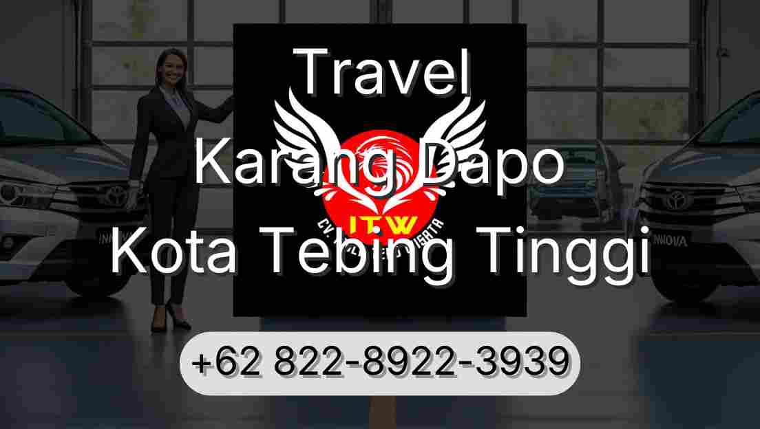 Travel Karang Dapo Kota Tebing Tinggi
