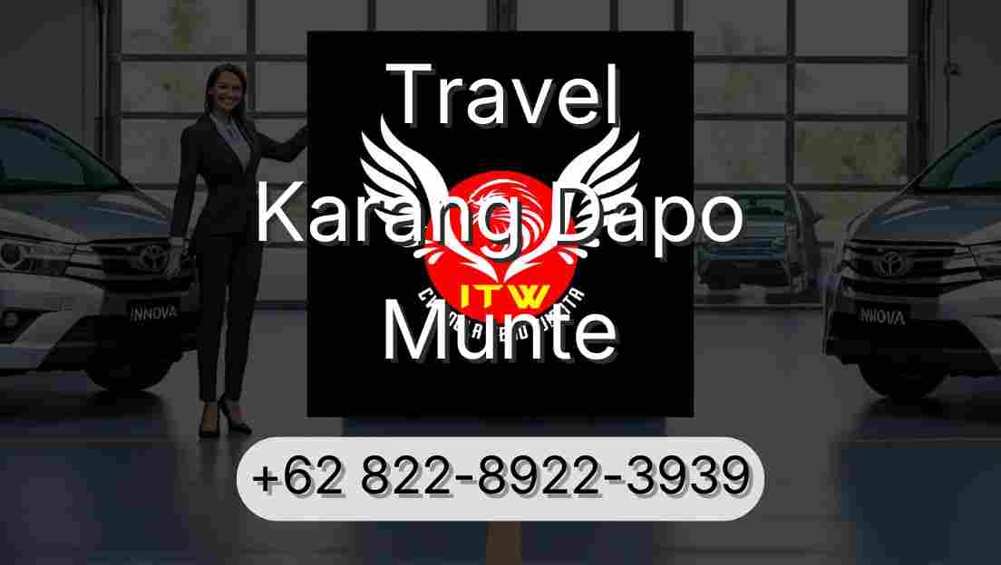 Travel Karang Dapo Munte