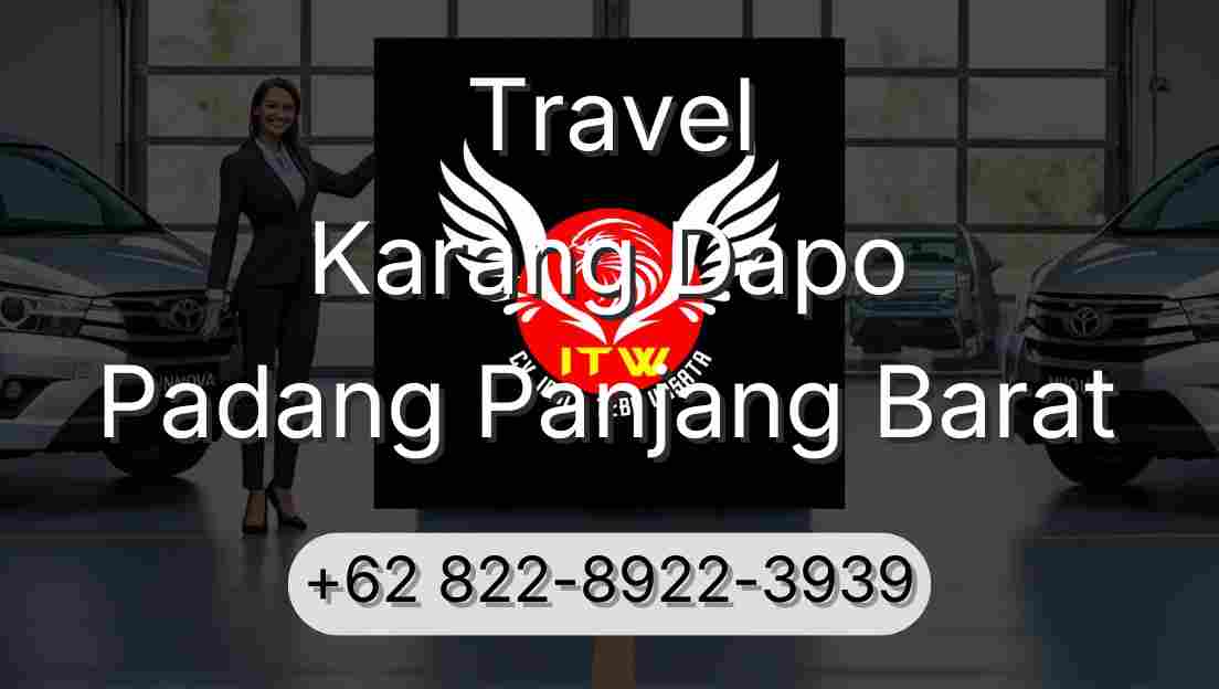 Travel Karang Dapo Padang Panjang Barat