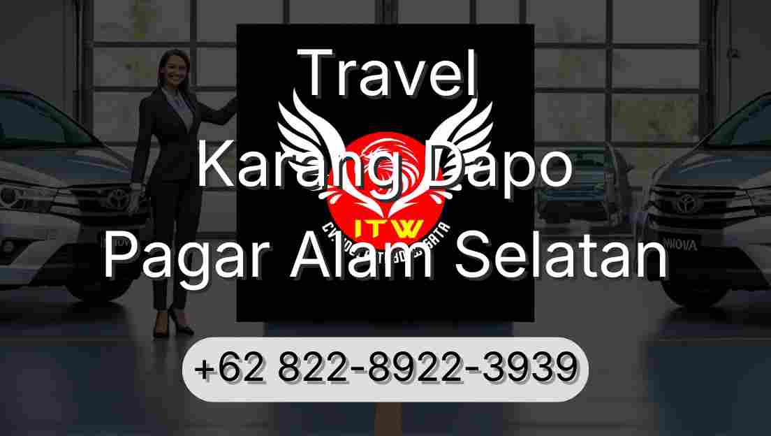 Travel Karang Dapo Pagar Alam Selatan