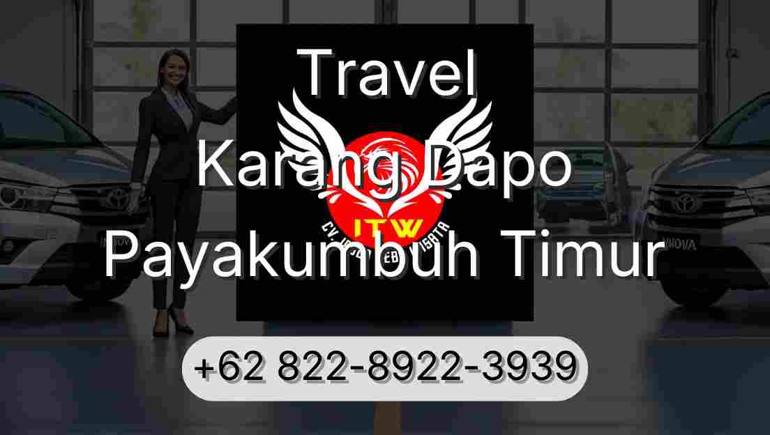 Travel Karang Dapo Payakumbuh Timur
