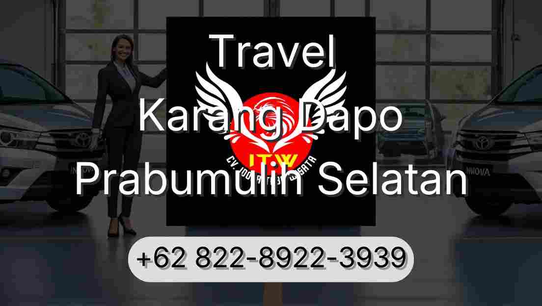 Travel Karang Dapo Prabumulih Selatan