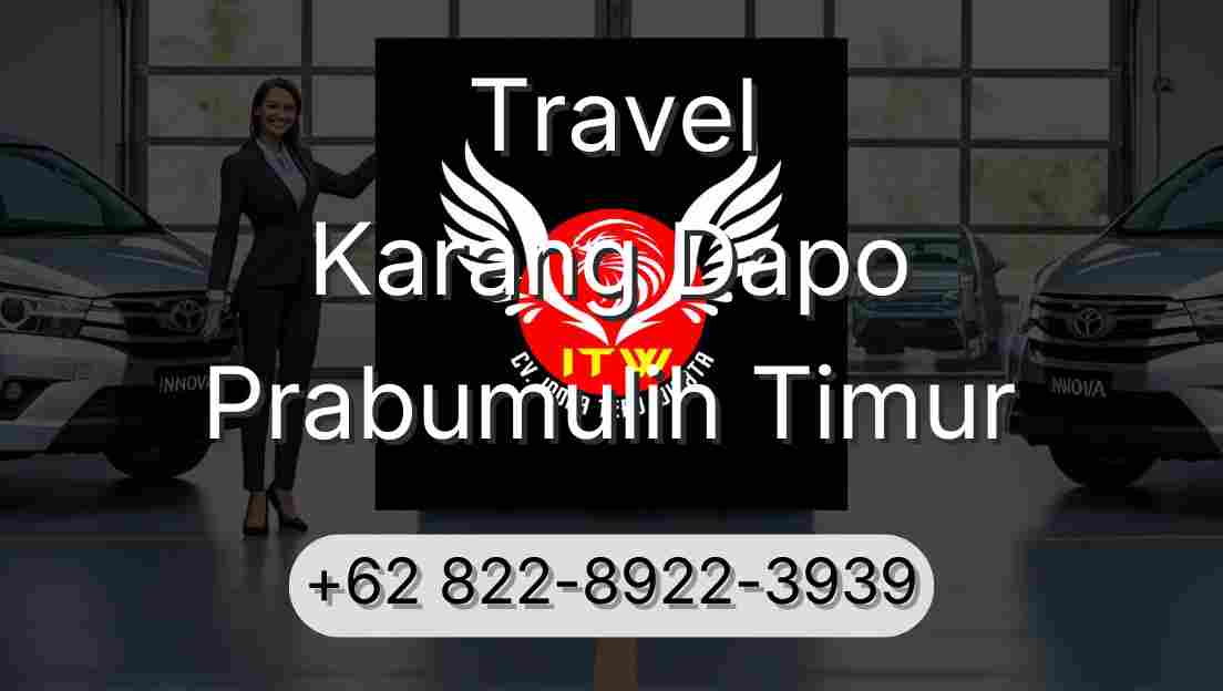 Travel Karang Dapo Prabumulih Timur