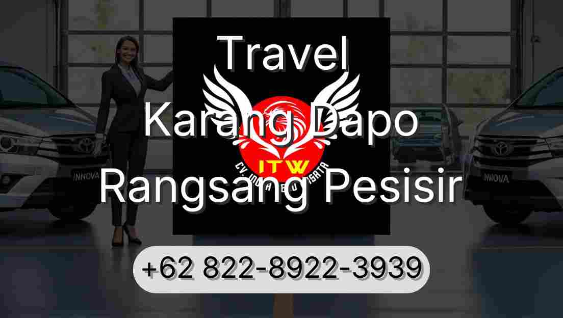 Travel Karang Dapo Rangsang Pesisir