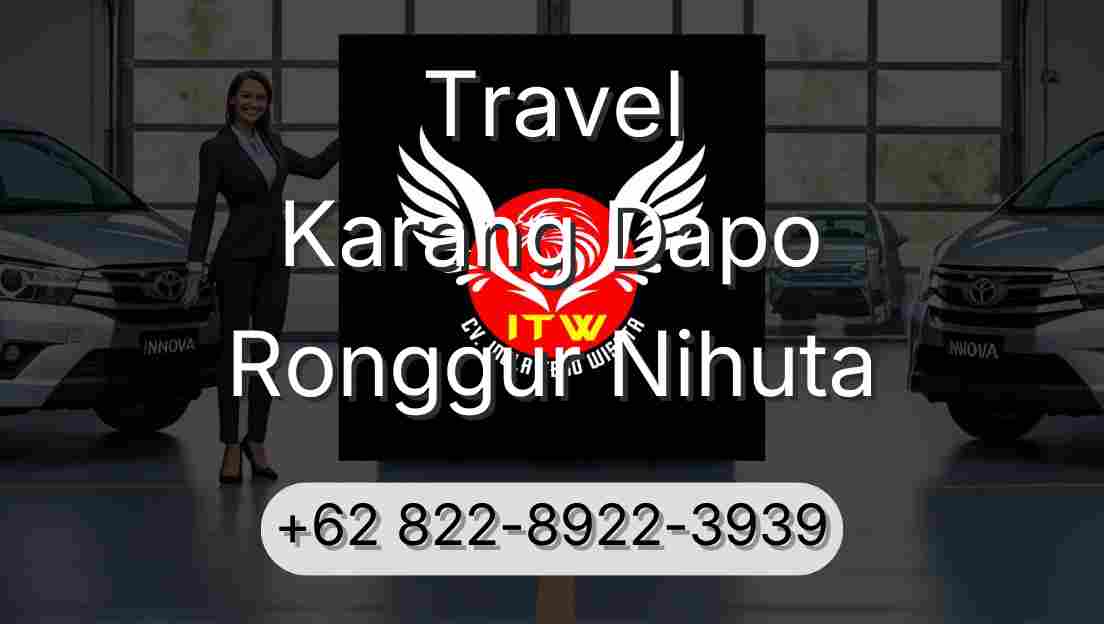 Travel Karang Dapo Ronggur Nihuta