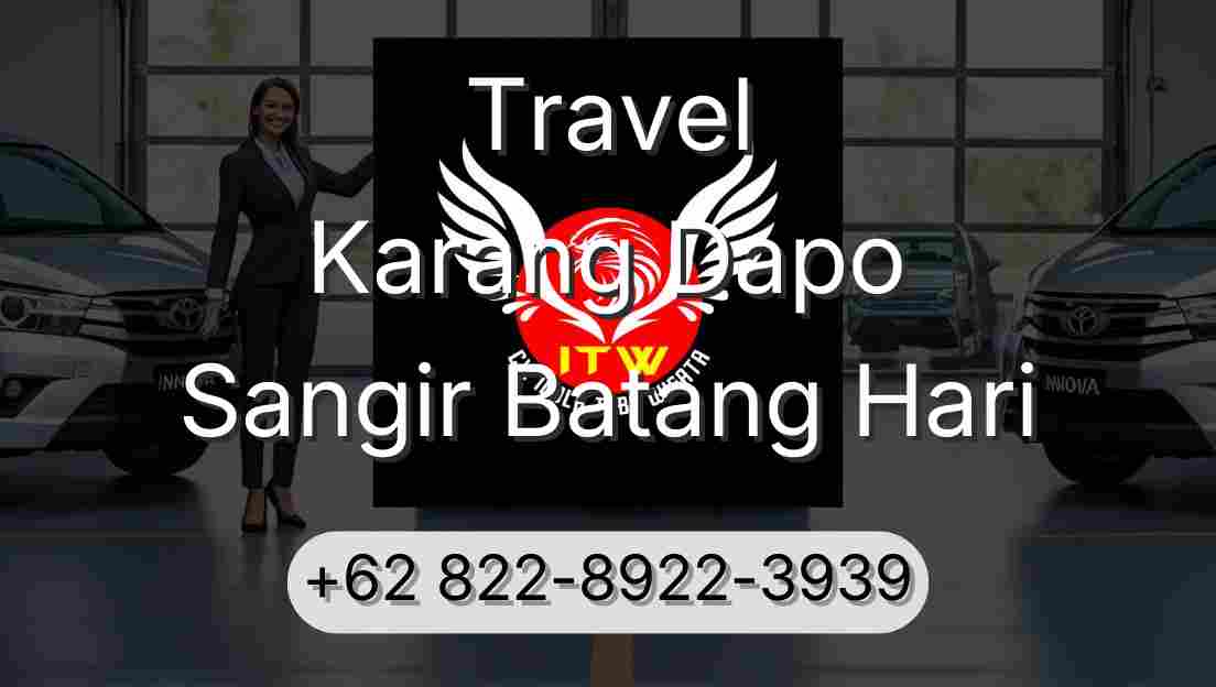 Travel Karang Dapo Sangir Batang Hari