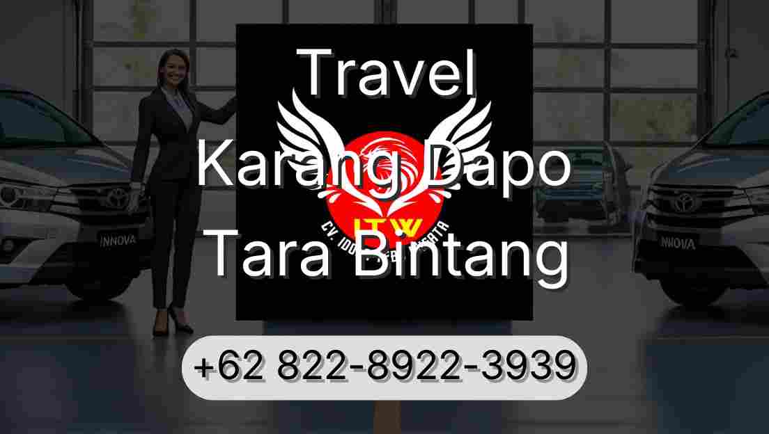 Travel Karang Dapo Tara Bintang