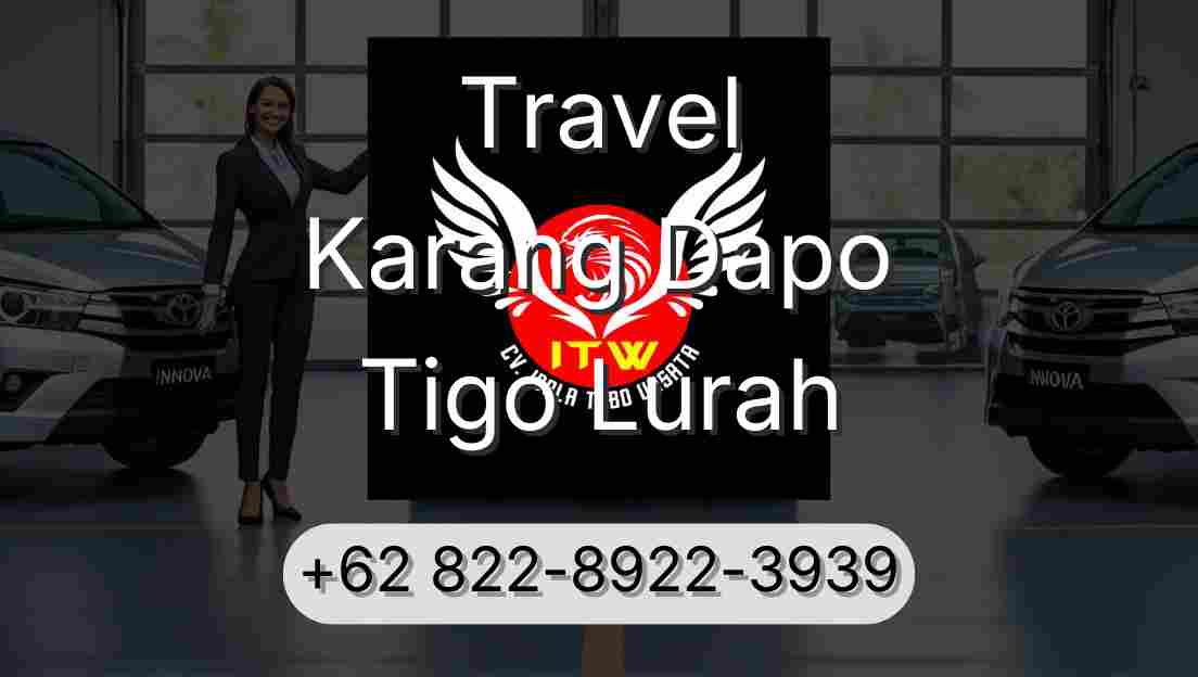 Travel Karang Dapo Tigo Lurah
