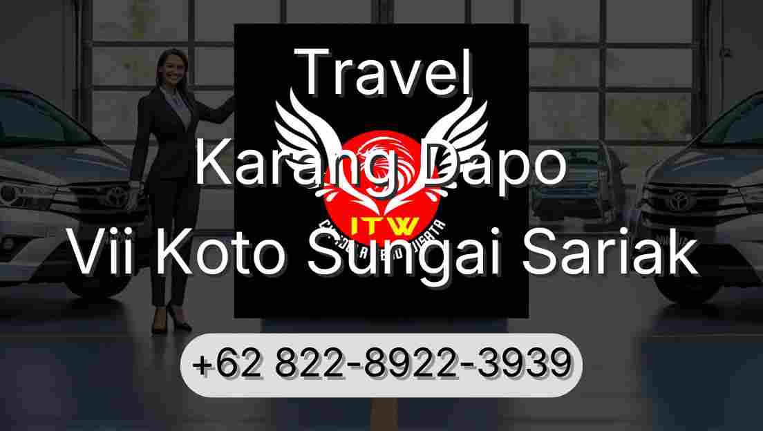 Travel Karang Dapo Vii Koto Sungai Sariak