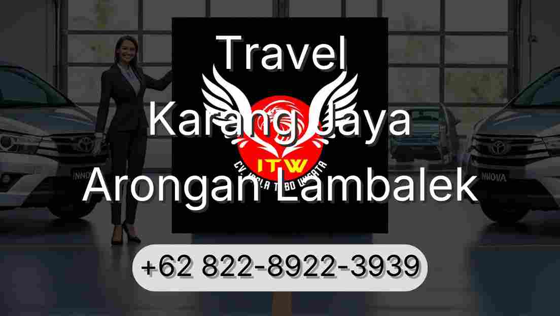 Travel Karang Jaya Arongan Lambalek