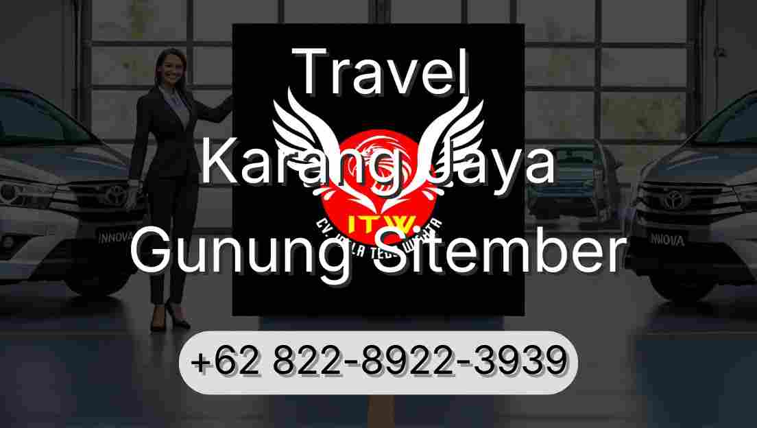 Travel Karang Jaya Gunung Sitember
