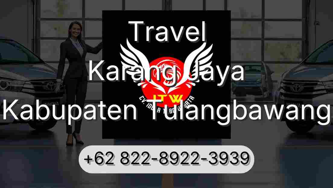 Travel Karang Jaya Kabupaten Tulangbawang