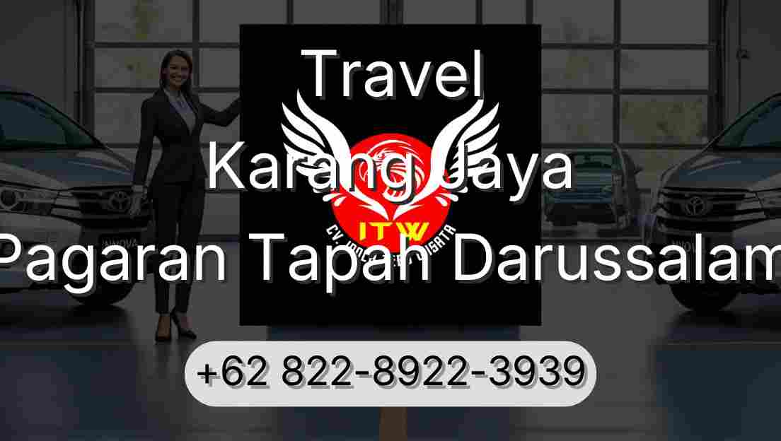Travel Karang Jaya Pagaran Tapah Darussalam