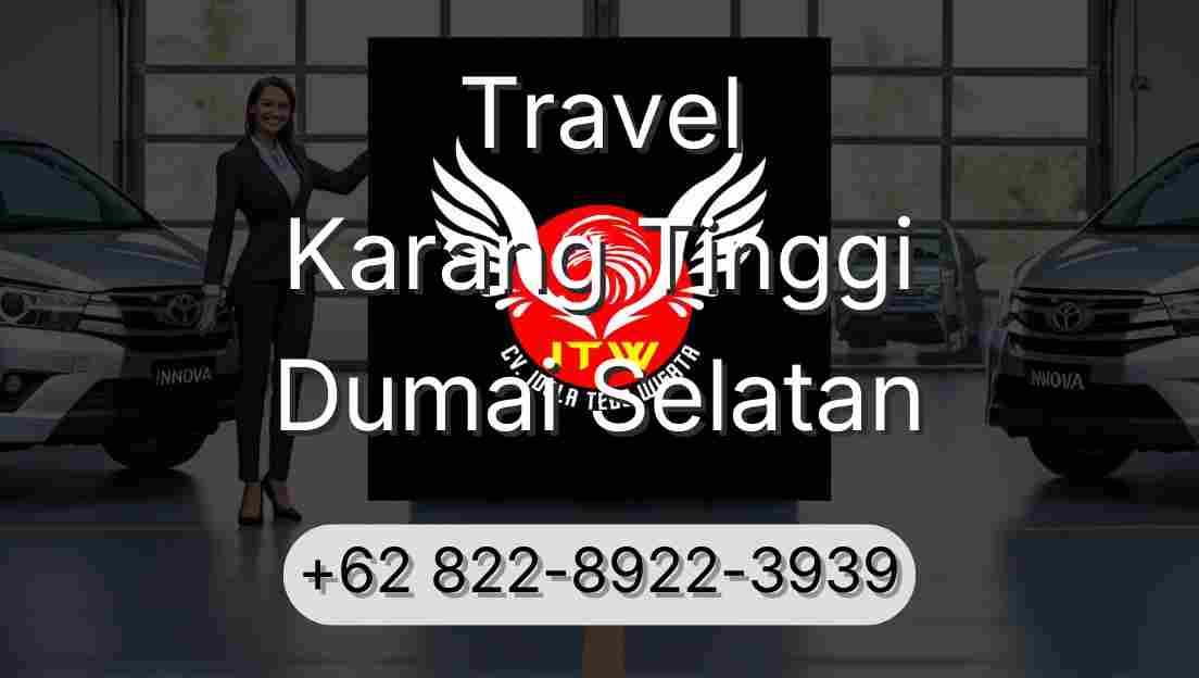 Travel Karang Tinggi Dumai Selatan