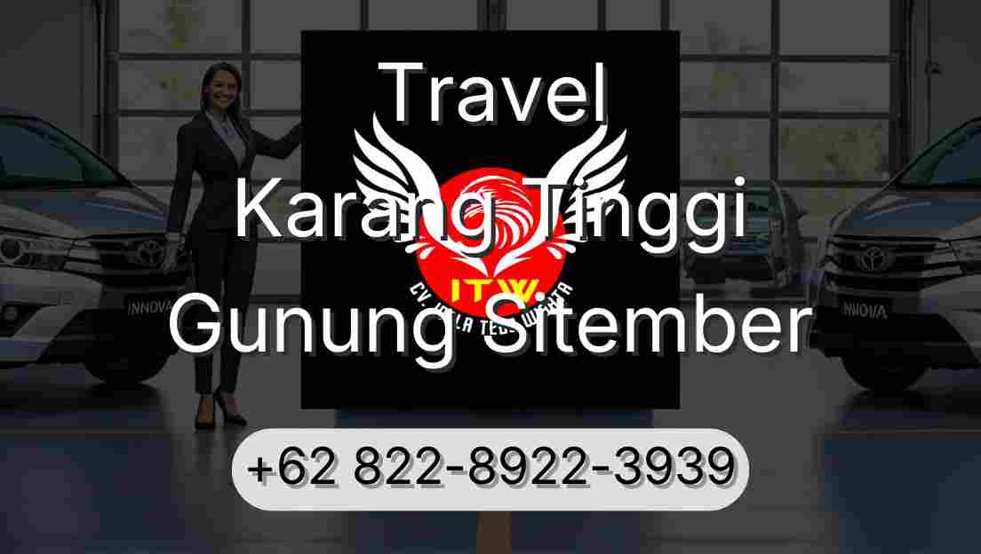 Travel Karang Tinggi Gunung Sitember