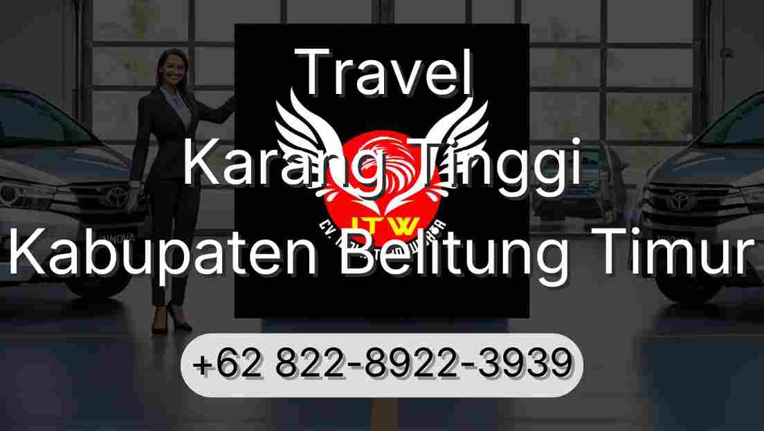 Travel Karang Tinggi Kabupaten Belitung Timur