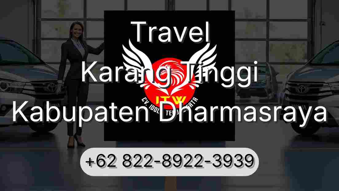 Travel Karang Tinggi Kabupaten Dharmasraya