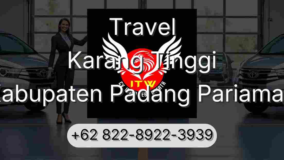 Travel Karang Tinggi Kabupaten Padang Pariaman
