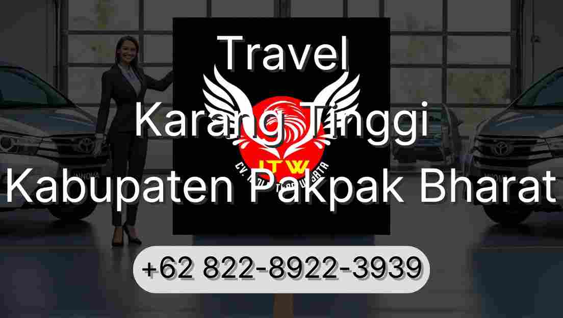 Travel Karang Tinggi Kabupaten Pakpak Bharat