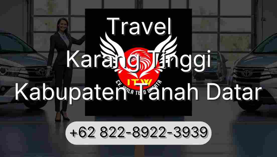 Travel Karang Tinggi Kabupaten Tanah Datar