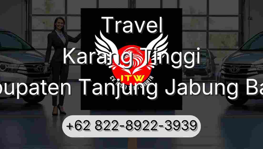 Travel Karang Tinggi Kabupaten Tanjung Jabung Barat
