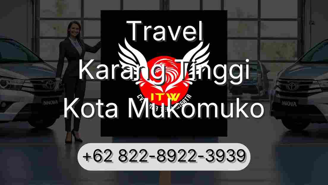 Travel Karang Tinggi Kota Mukomuko