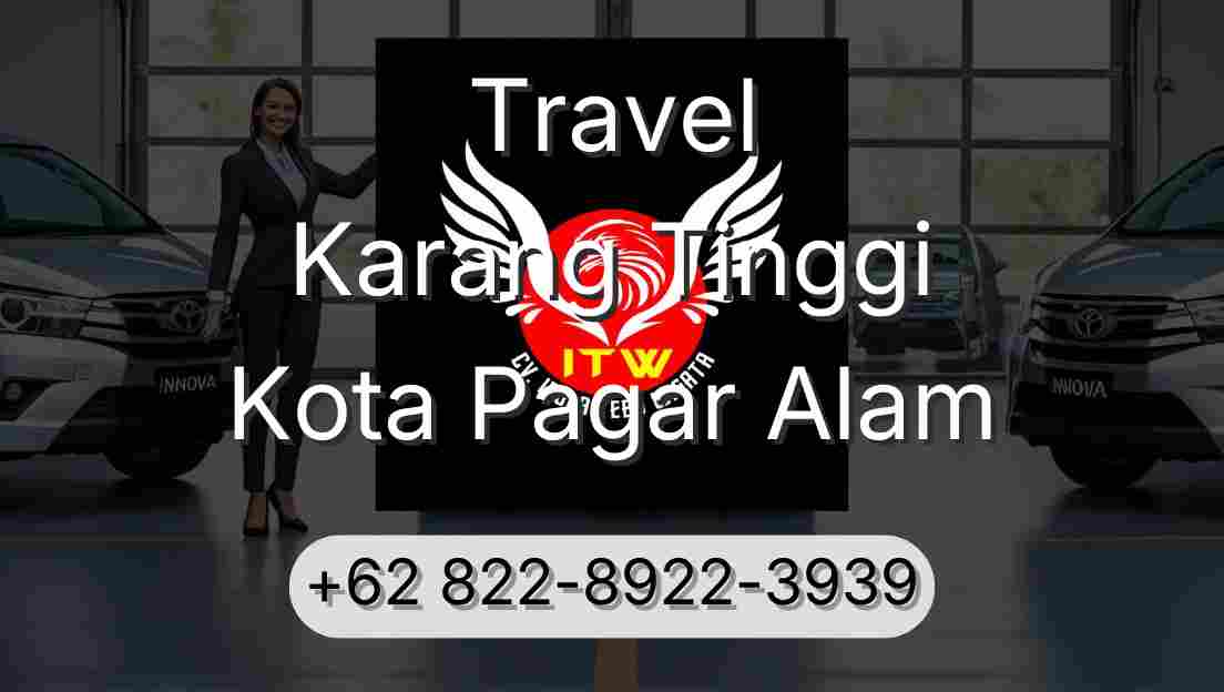 Travel Karang Tinggi Kota Pagar Alam