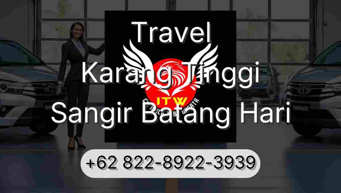 Travel Karang Tinggi Sangir Batang Hari