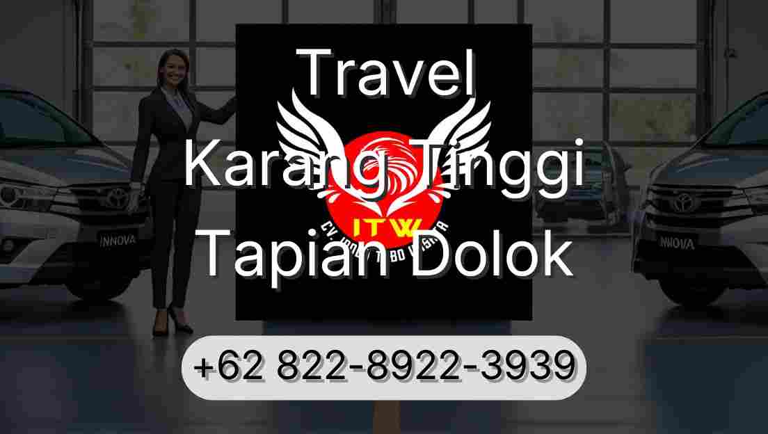 Travel Karang Tinggi Tapian Dolok