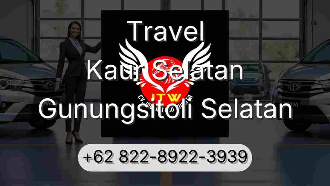 Travel Kaur Selatan Gunungsitoli Selatan