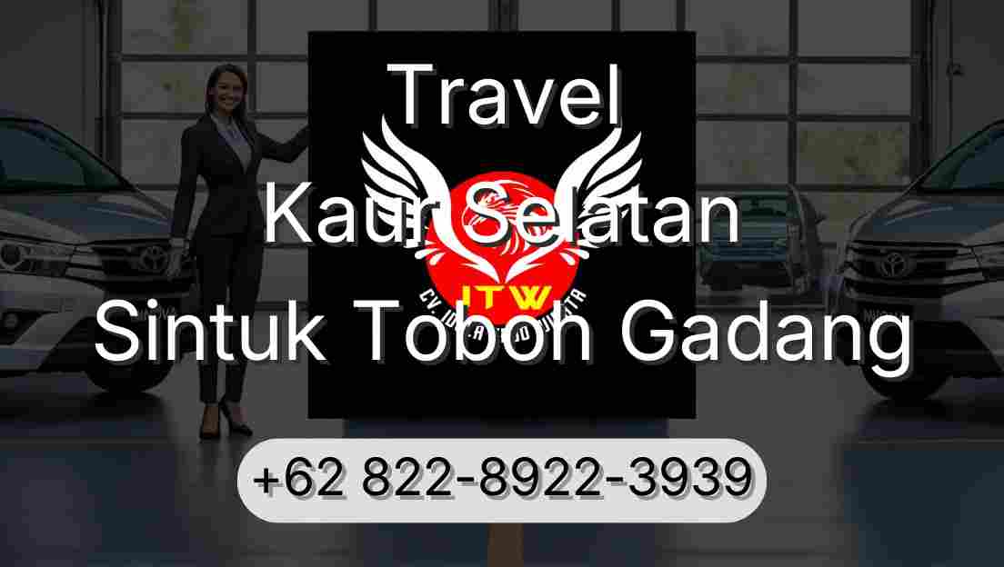 Travel Kaur Selatan Sintuk Toboh Gadang