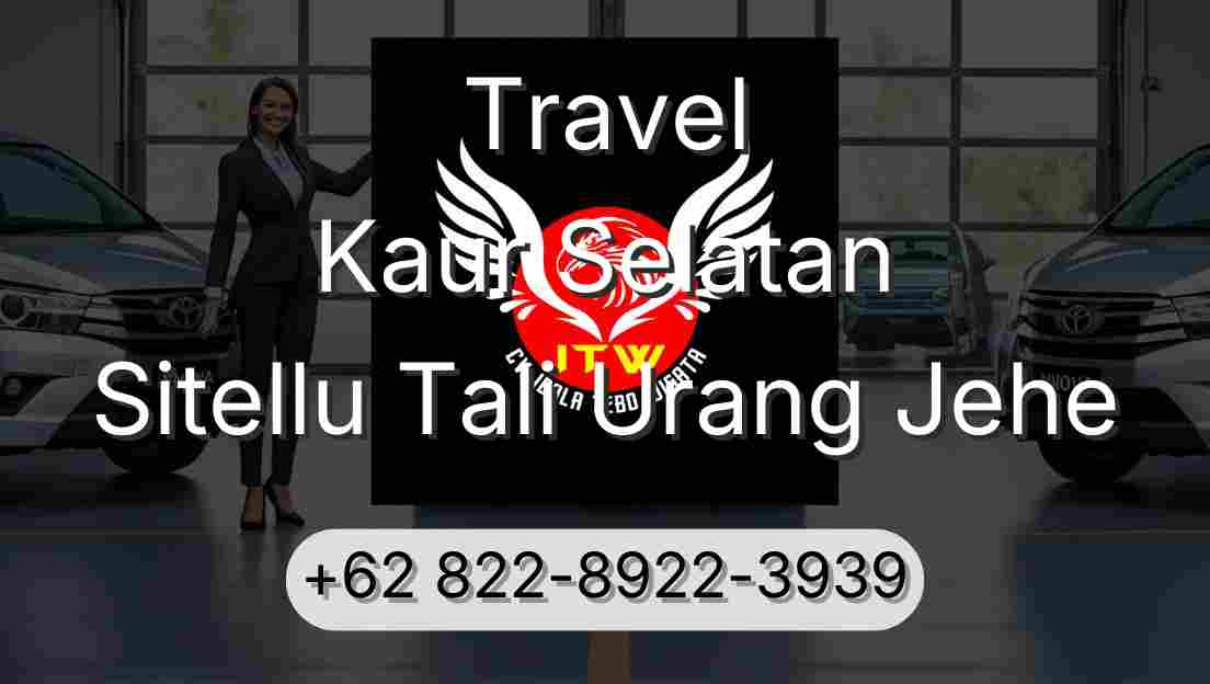 Travel Kaur Selatan Sitellu Tali Urang Jehe