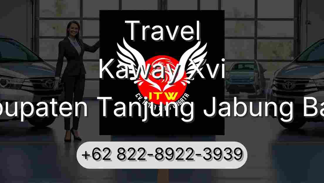 Travel Kaway Xvi Kabupaten Tanjung Jabung Barat