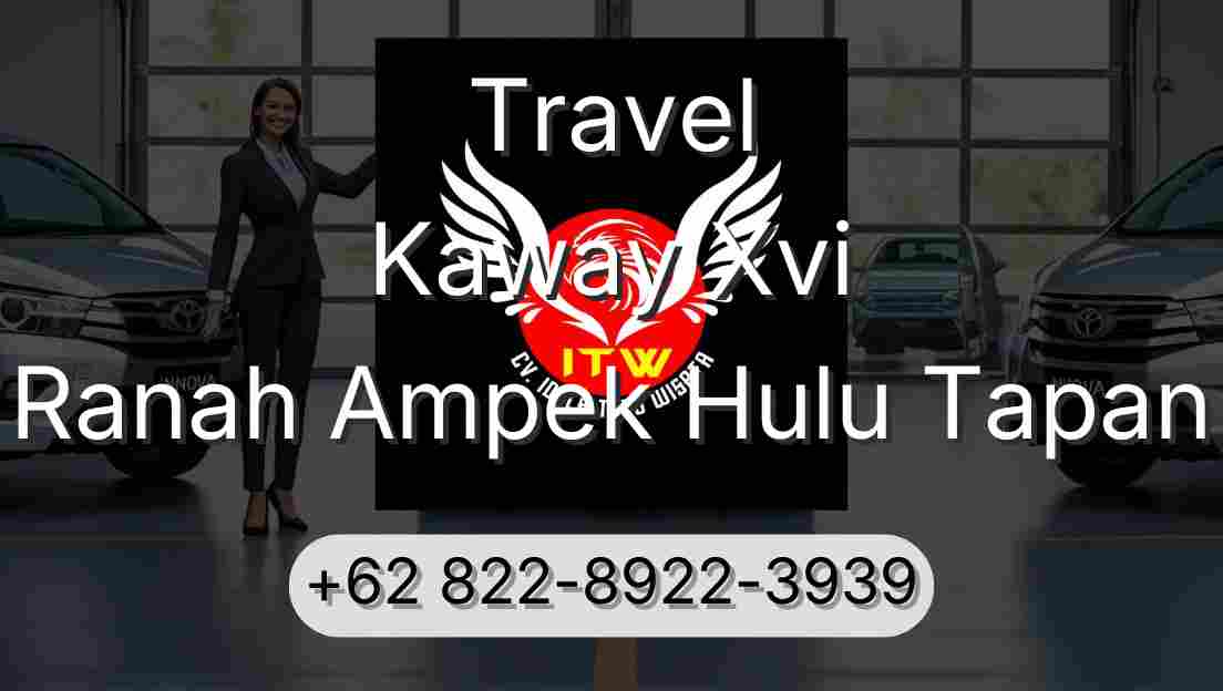 Travel Kaway Xvi Ranah Ampek Hulu Tapan