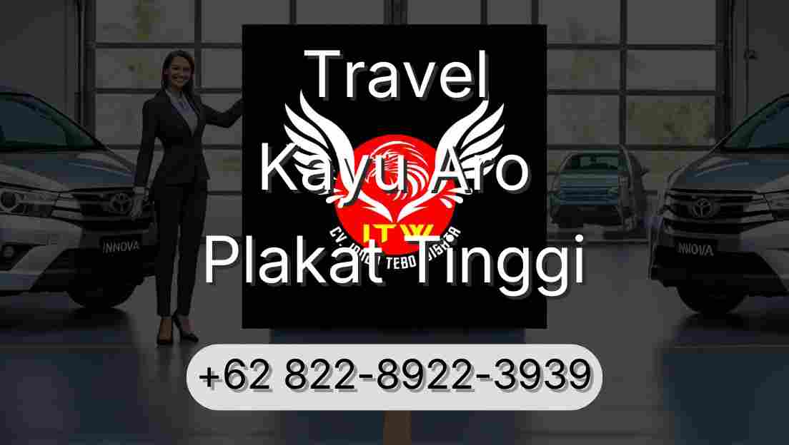 Travel Kayu Aro Plakat Tinggi