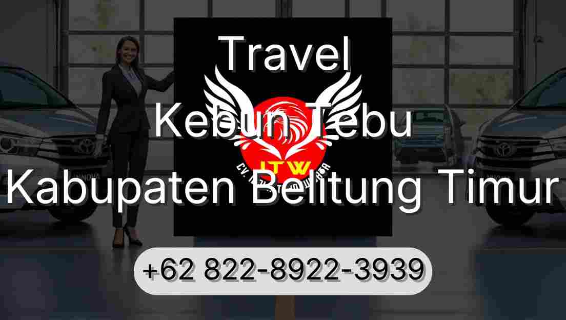 Travel Kebun Tebu Kabupaten Belitung Timur