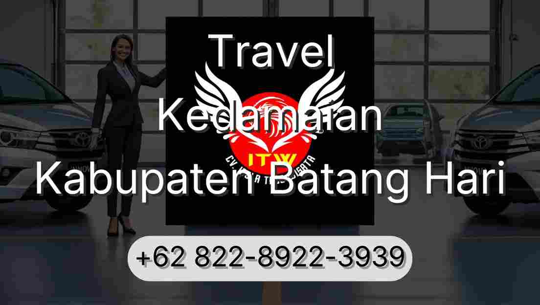 Travel Kedamaian Kabupaten Batang Hari