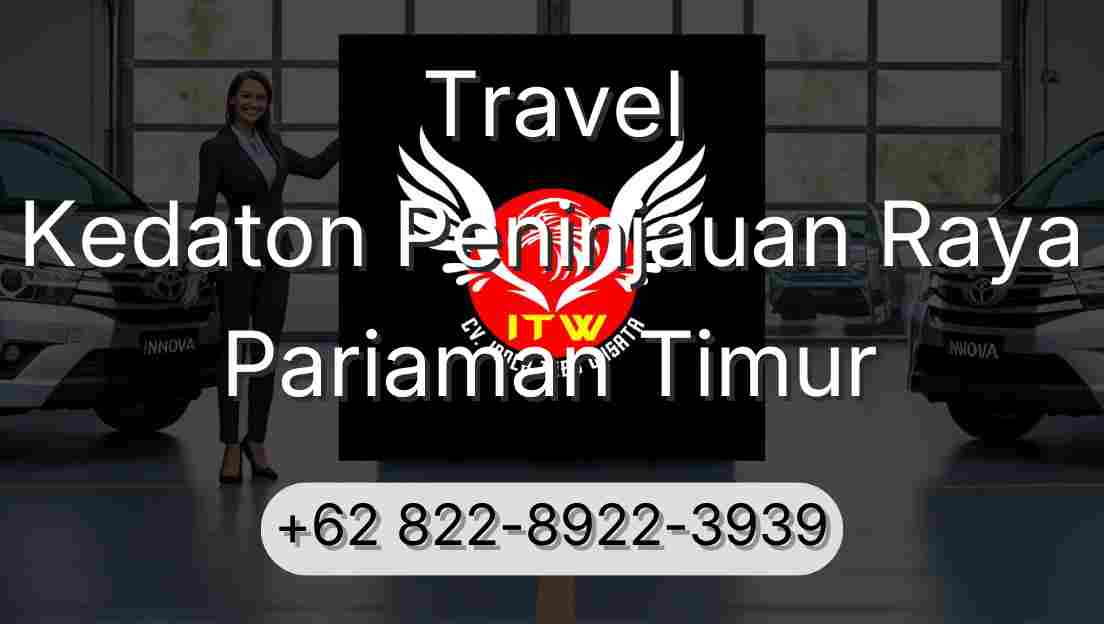 Travel Kedaton Peninjauan Raya Pariaman Timur