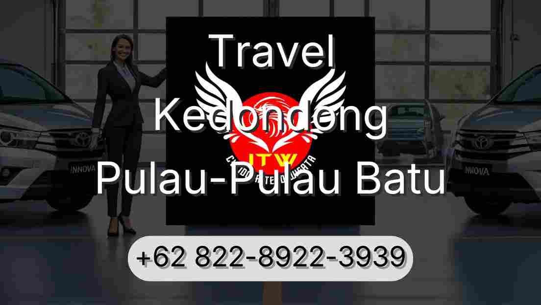 Travel Kedondong Pulau-Pulau Batu