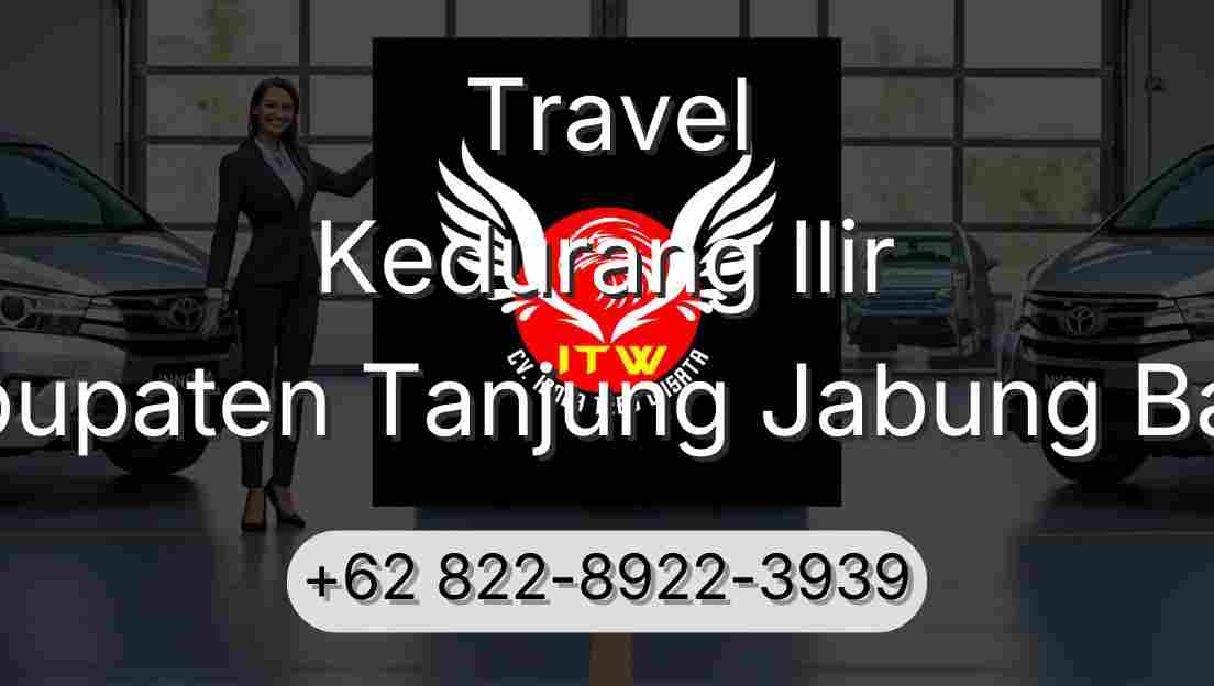 Travel Kedurang Ilir Kabupaten Tanjung Jabung Barat