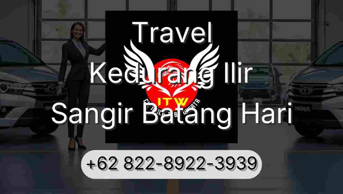 Travel Kedurang Ilir Sangir Batang Hari