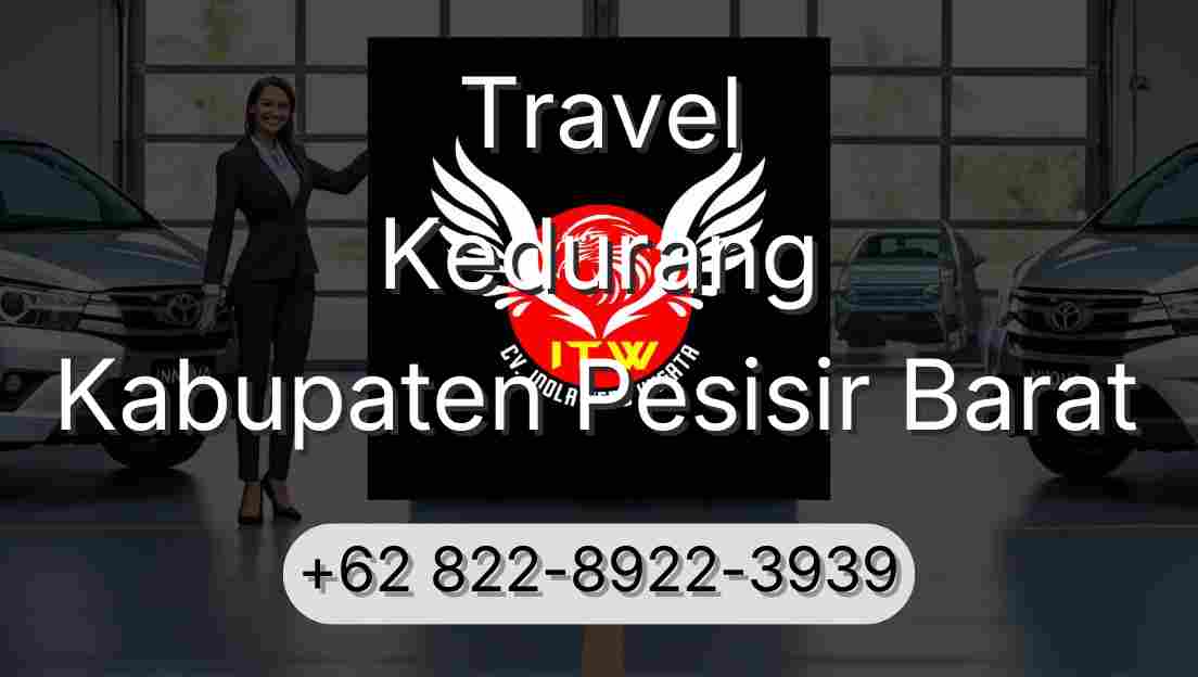 Travel Kedurang Kabupaten Pesisir Barat