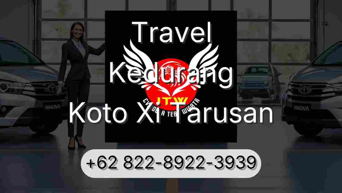 Travel Kedurang Koto Xi Tarusan