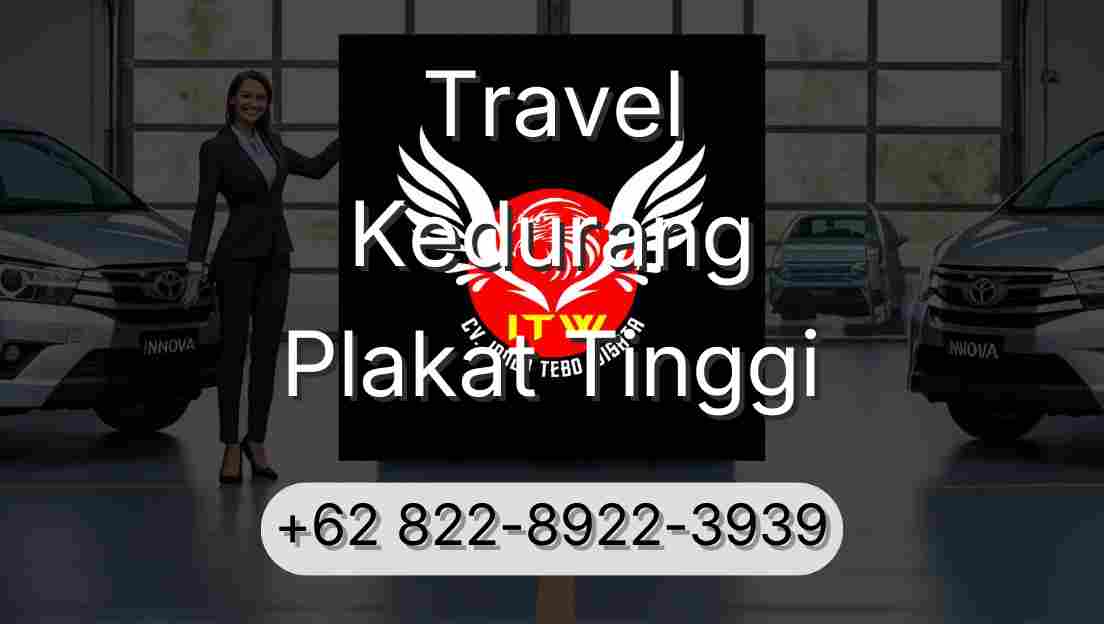 Travel Kedurang Plakat Tinggi